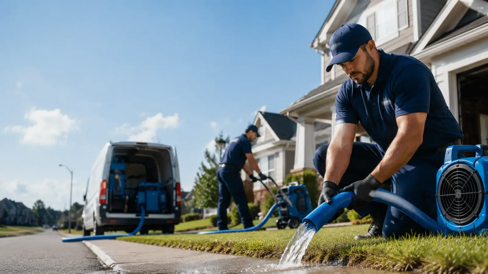 Flood Damage Restoration in Burket, IN